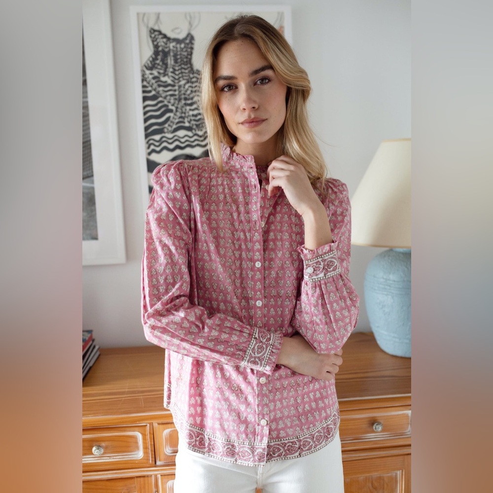 Marea CHARLIE SHIRT - LAVENDER THISTLE - Picture 9 of 10